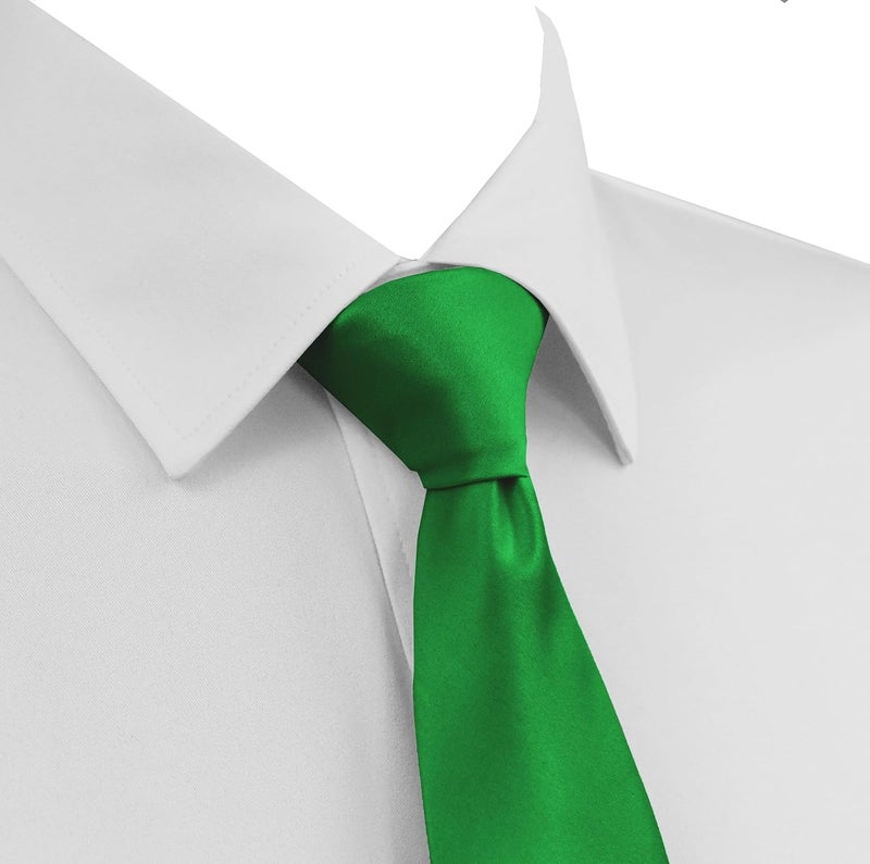 Trilece Ties for Men - Men's Solid Color Ties - Formal Neckties for Men - Neck Tie for Man - Image 2